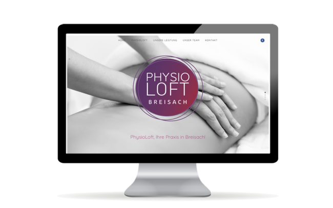 Webseite Physio Freiburg