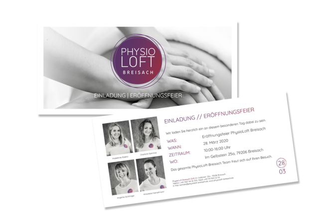 Einladung Physio Freiburg