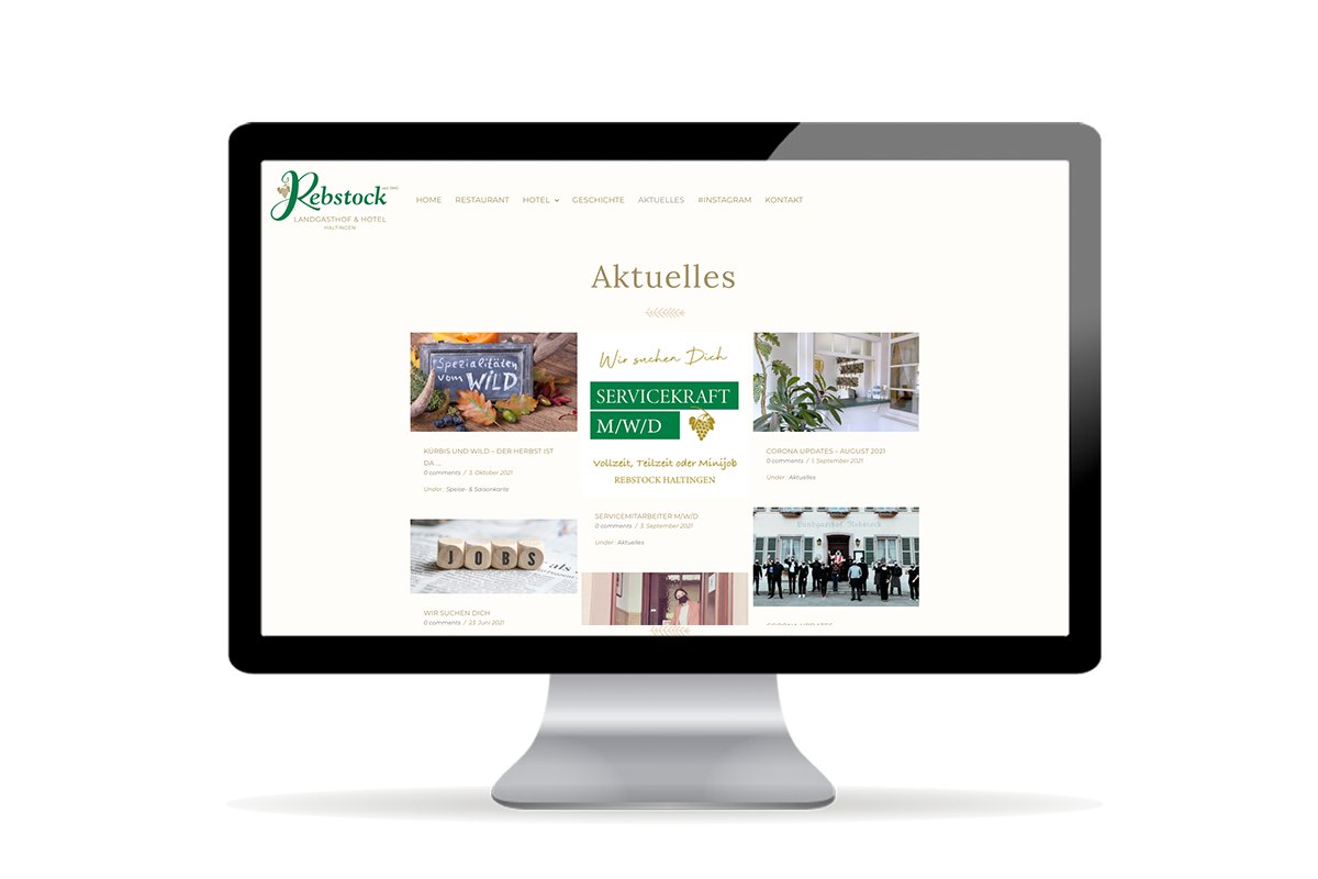Rebstock Haltingen Webdesign