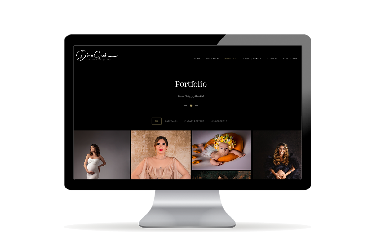 Webseite Beispiel Fotograf Freiburg